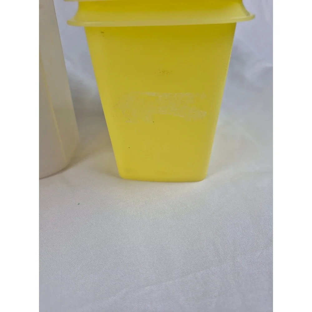 Tupperware Vintage Kitchen Storage Lot Modular Mates‎ Canisters Deviled Egg 9 Pc